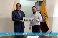 Gerente General de ATM Centro Guayas - EP, se reúne con Director Ejecutivo de la ANT