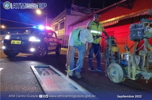 Se&ntilde;alizaci&oacute;n Horizontal en el cant&oacute;n Santa Luc&iacute;a