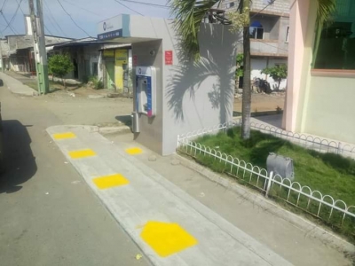 Colocamos se&ntilde;alizaci&oacute;n horizontal al cant&oacute;n Isidro Ayora
