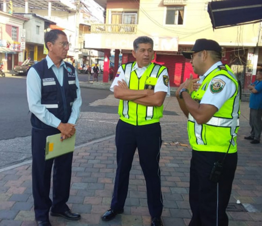 Coordinaci&oacute;n de acciones para actividades de seguridad vial en el cant&oacute;n Daule