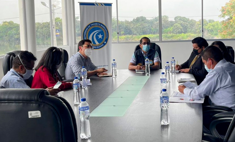 ATM Centro Guayas - EP, recibi&oacute; visita del CNC